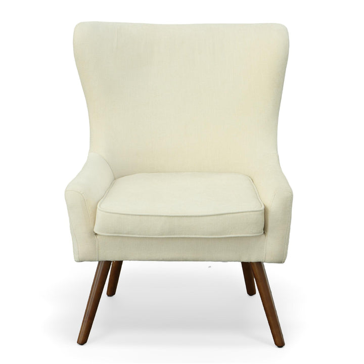 Jackie Multi Functional Wingback Upholstered Chair - cream