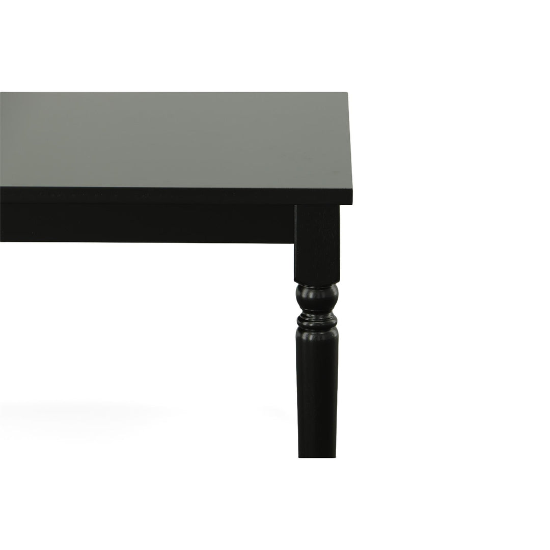 Farmhouse dining table - Black