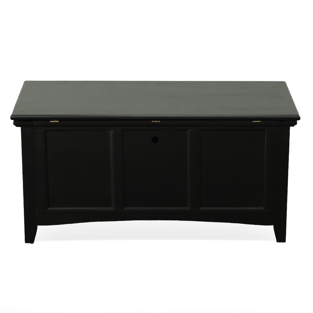 The Hide Storage Chest with Safety Hinge - Black
