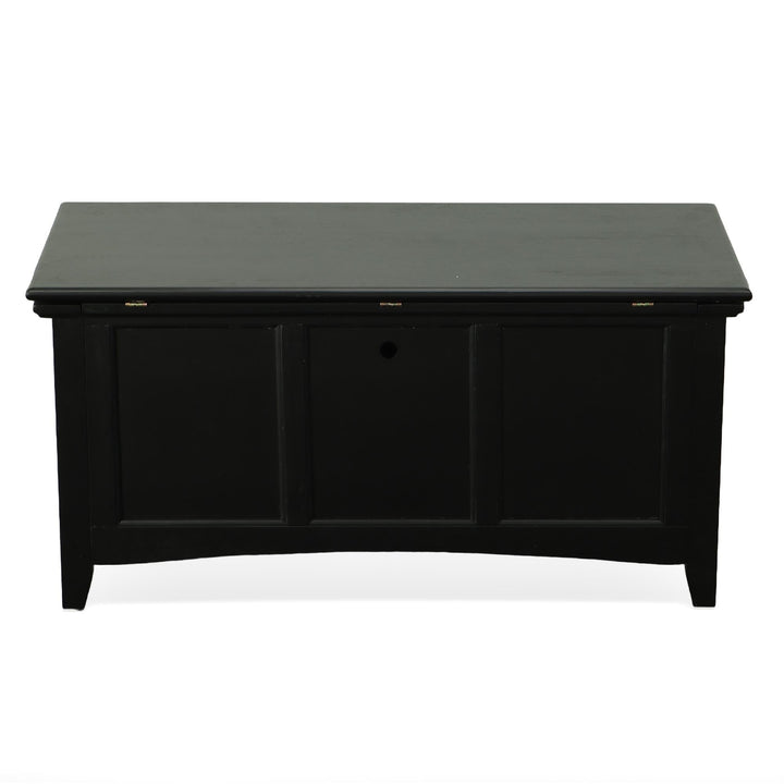 The Hide Storage Chest with Safety Hinge - Black