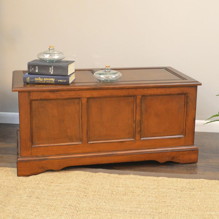 Hidden Storage Blanket Chest - Brown