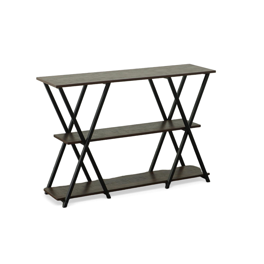 three Tier Shelf console table - Elm