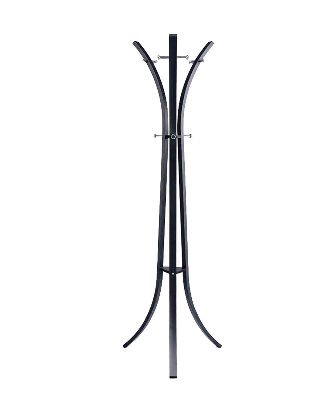 Patty Coat Hanger with Black Metal Frame  -  Black