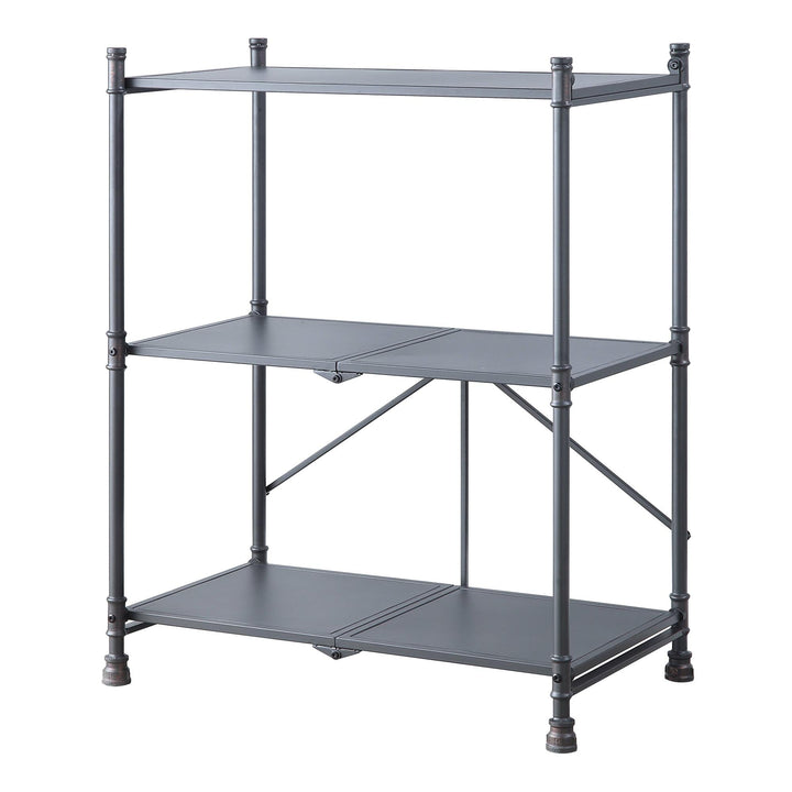 Stylish entryway table with multiple shelves -  N/A