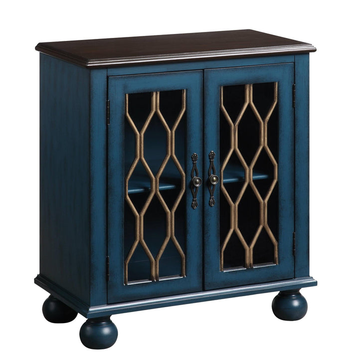 Lassie wooden door cabinet with inner shelf -  N/A