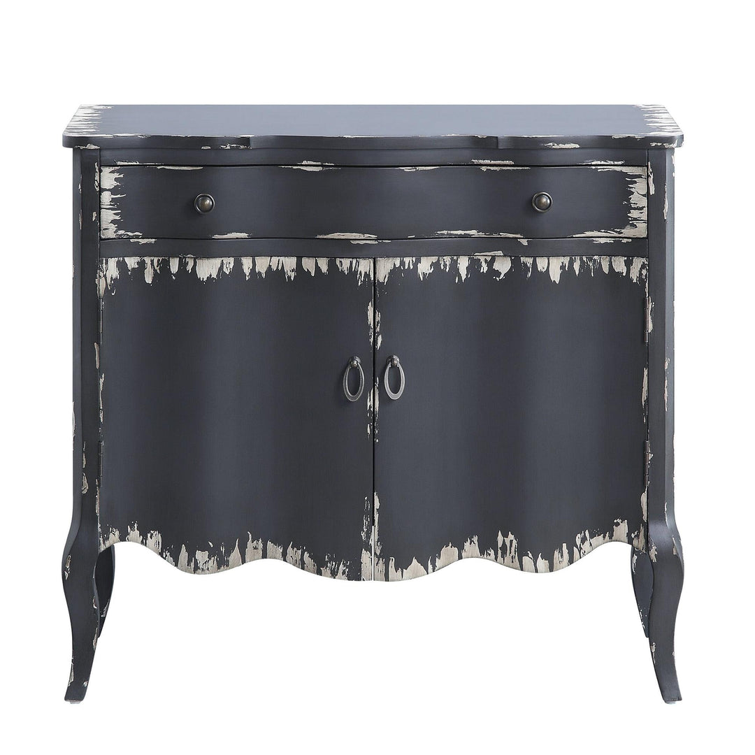 Deianira Console Table with Drawer and 2 Door Cabinet  -  N/A