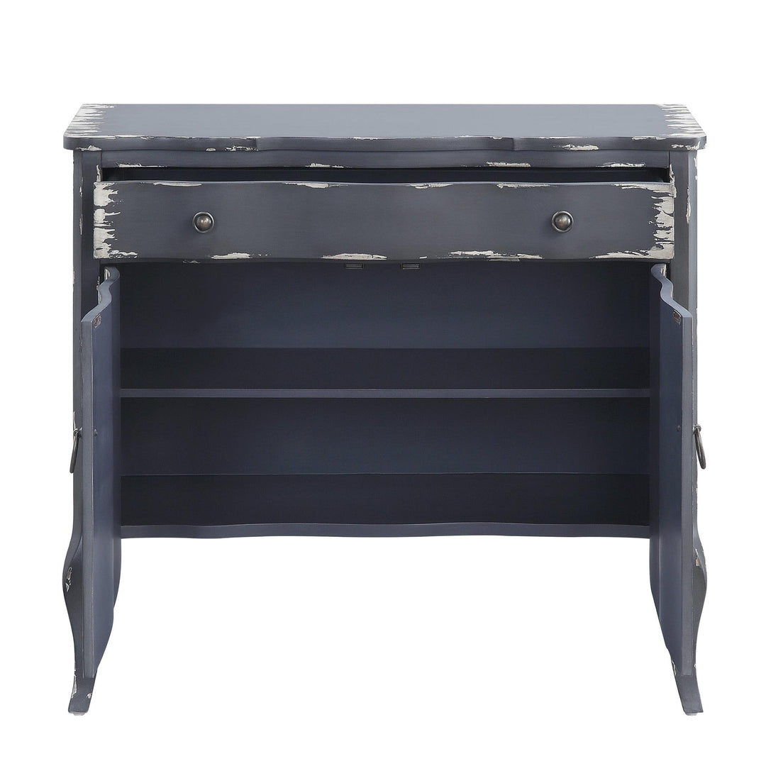 Stylish console table with door cabinet -  N/A