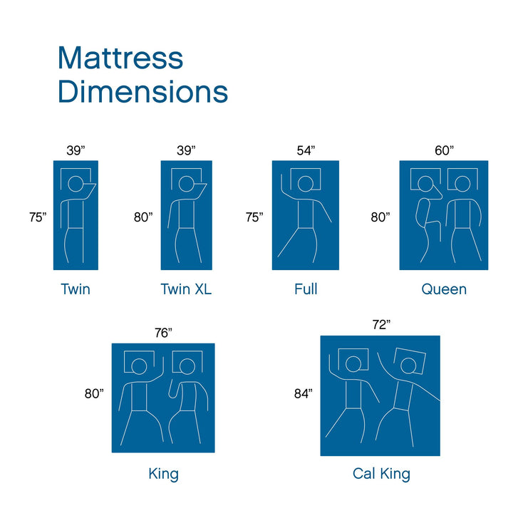 best 10-in foam mattress - White / Grey - King