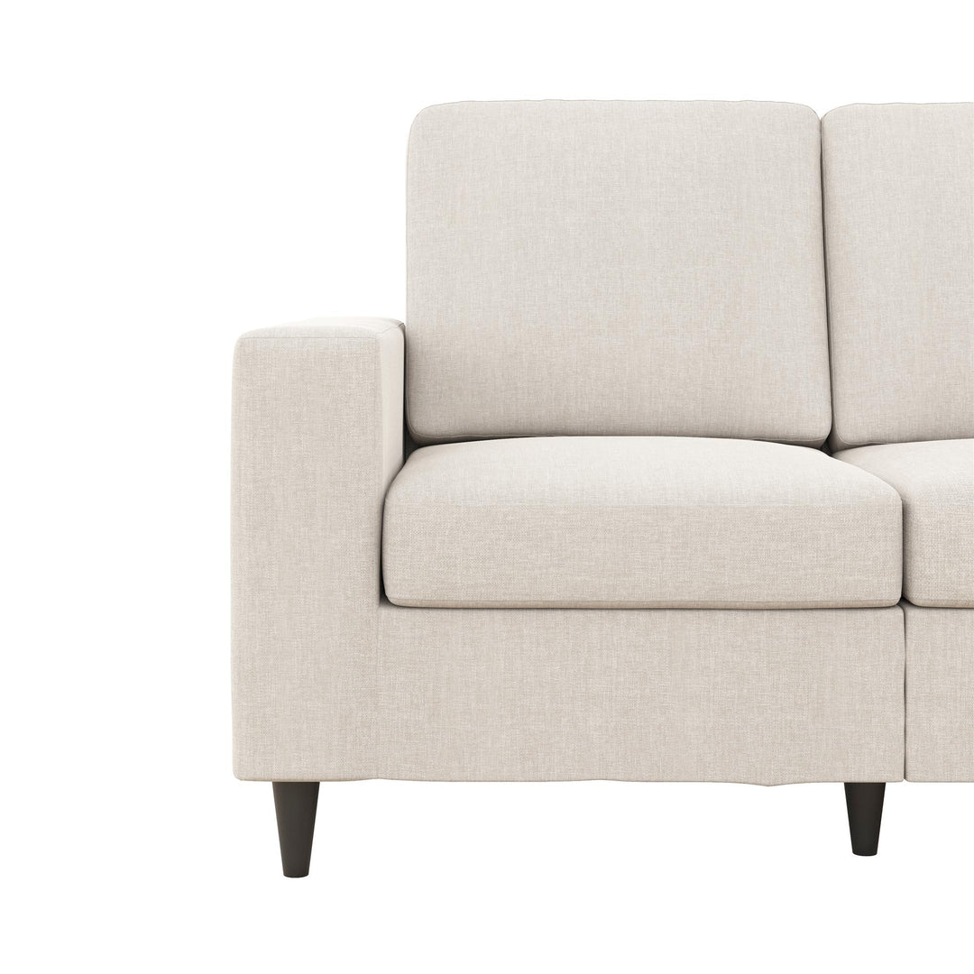Cooper 2 Seater Linen Sofa - Beige