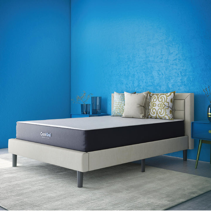 best 10-in foam mattress - White / Grey - Twin