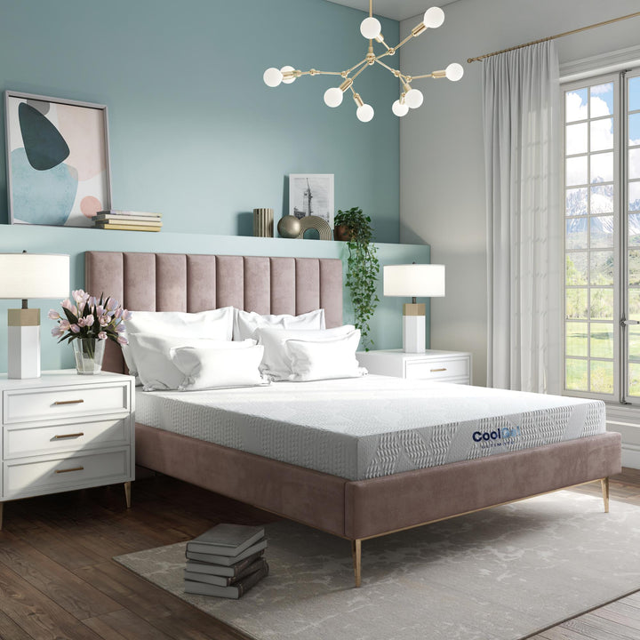 CertiPUR-US Certified 6 inch memory foam mattress - White - Full
