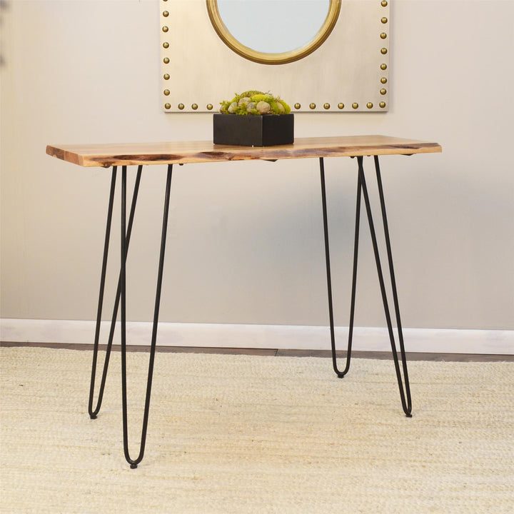 Modern Console Table - Natural