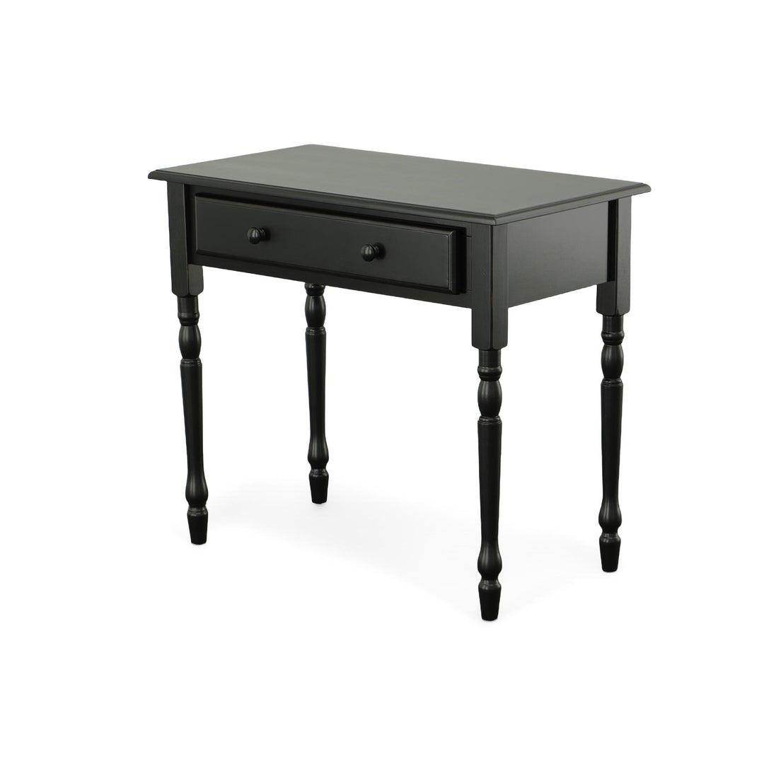 Delta Accent Writing Desk with Slide Out Keyboard Tray - Black