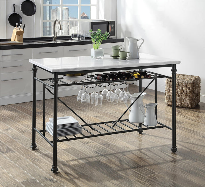 Kitchen centerpiece with bottle and glass holders Mera -  N/A