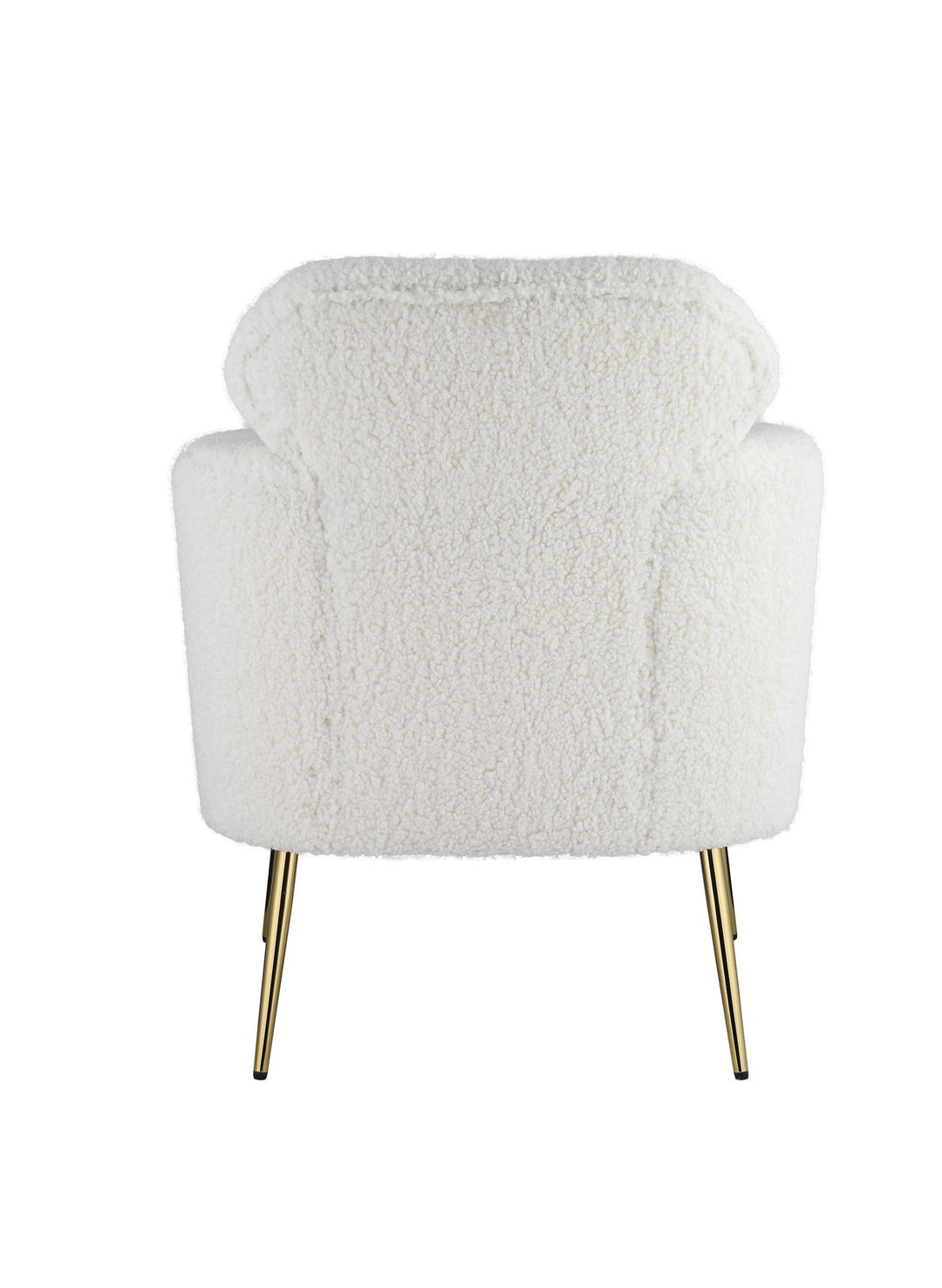 Plush Sherpa chairs with durable metal support Connock -  N/A