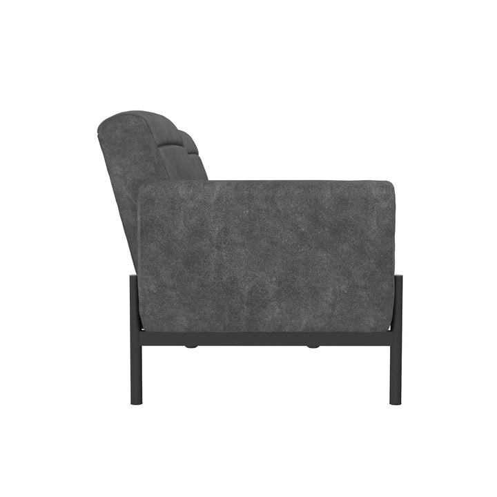 Versatile sofa beds for modern homes -  Distressed Charcoal Black