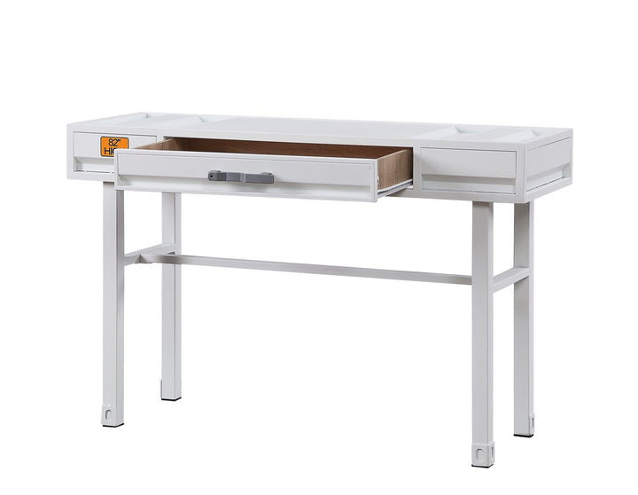 Vanity desk with one storage  - White