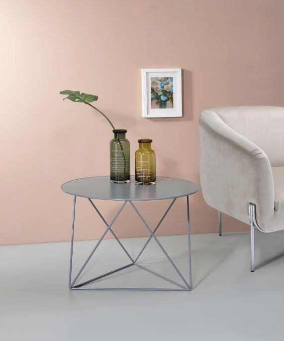Epidia design for round accent tables -  Gray
