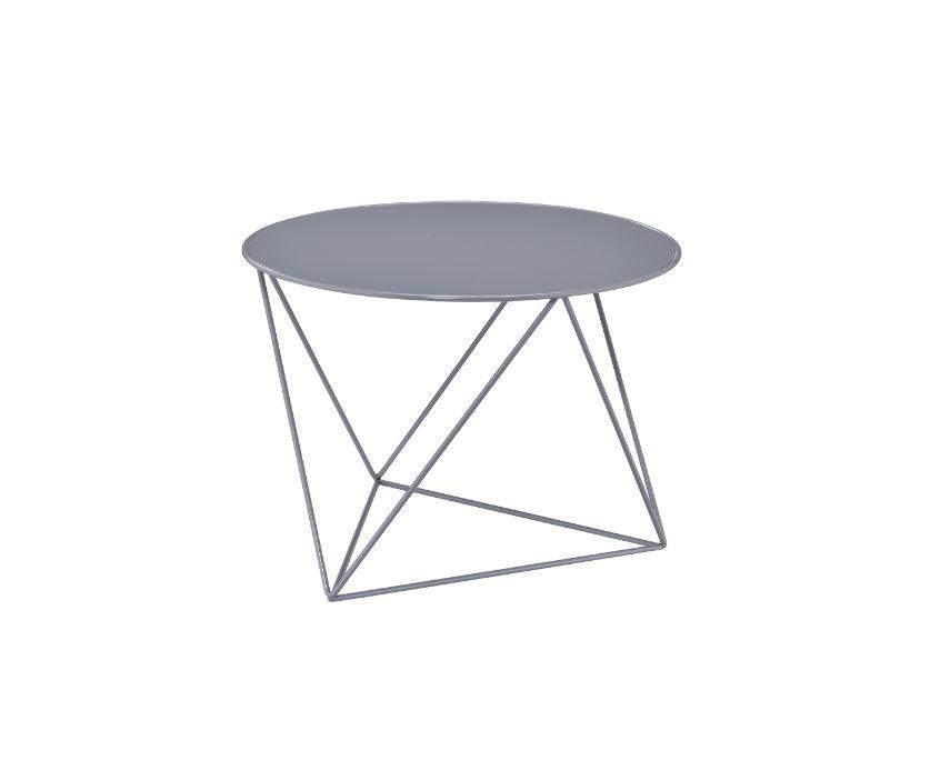 Epidia's masterpiece: round top accent table design -  Gray