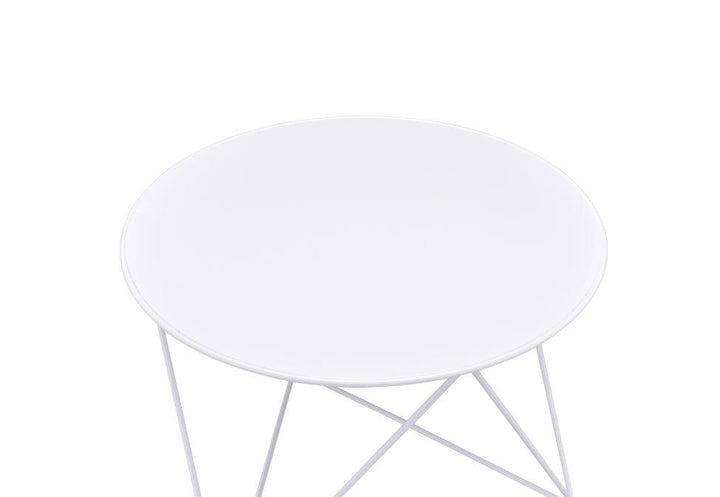 Enhance your space with Epidia's signature round table -  White