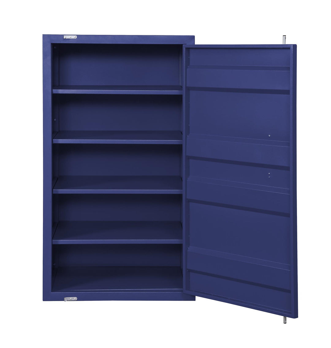 contemporary cargo metal chest - Blue