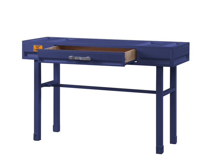 Rectangular vanity desk  - Blue