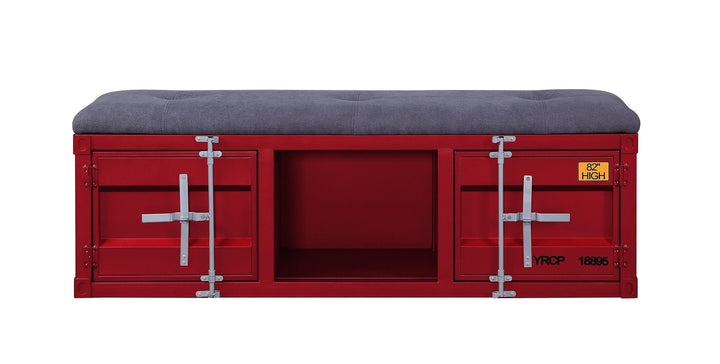 Cargo bench with armless - Red