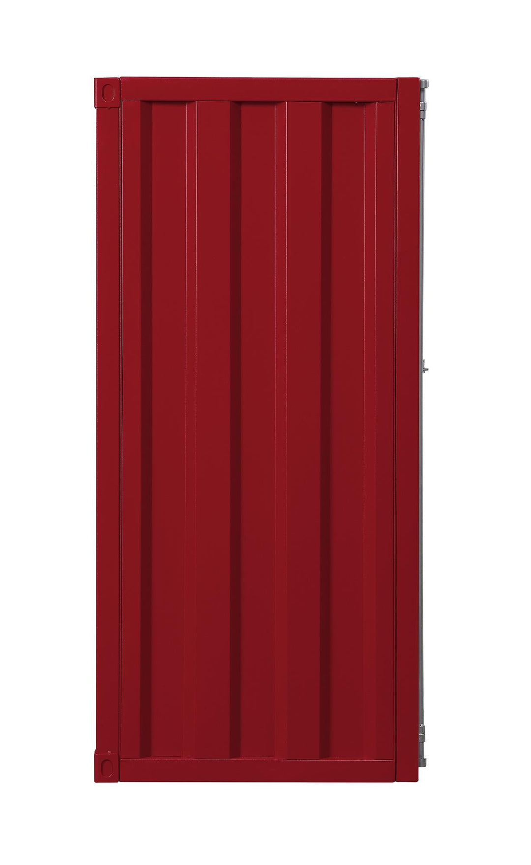 Full length container lock cargo chest - Red