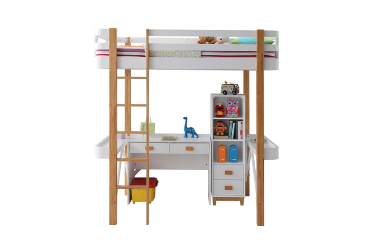 Rutherford Kids Desk with 2 Storage Drawers - White