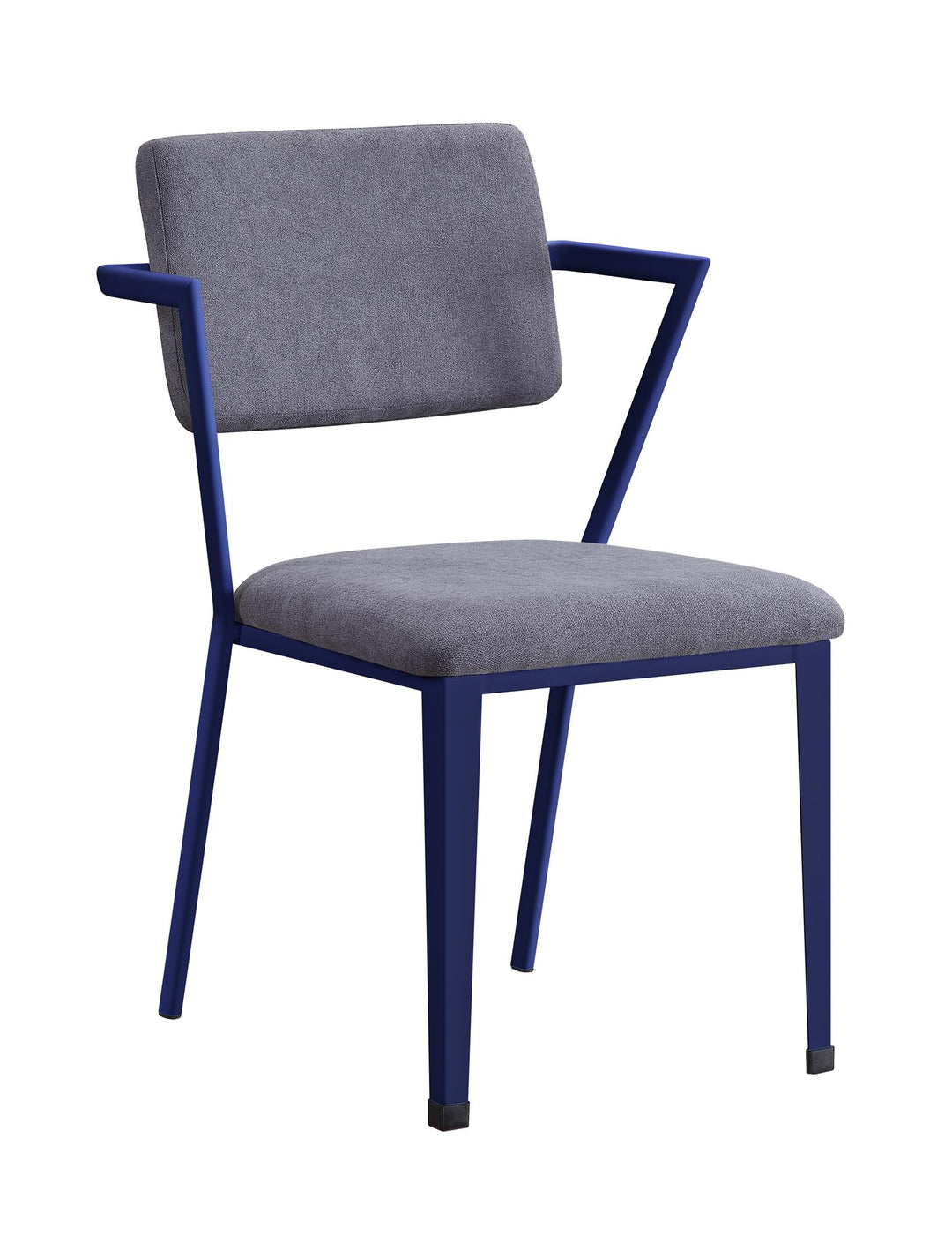 metal leg cargo office chair - Blue