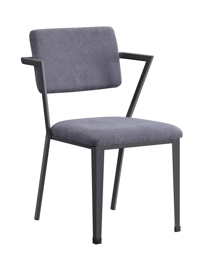 Modern cargo chair for any room - Antique Gunmetal