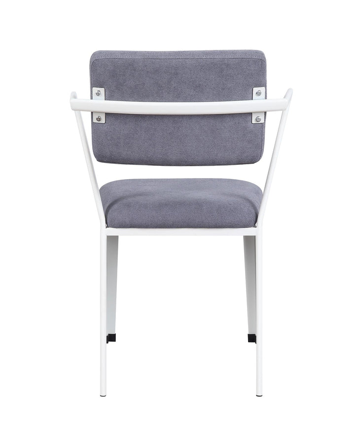 padded cushion cargo office chair - White