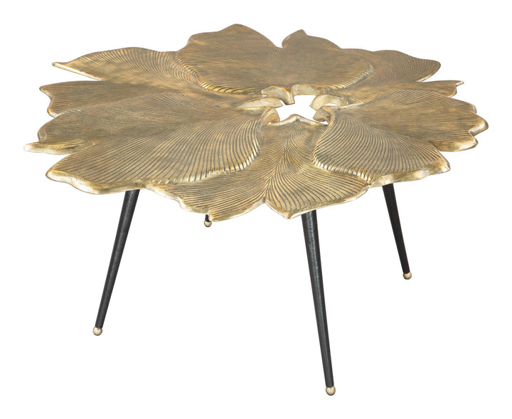 Modern Chic Brass Coffee Table - Brass