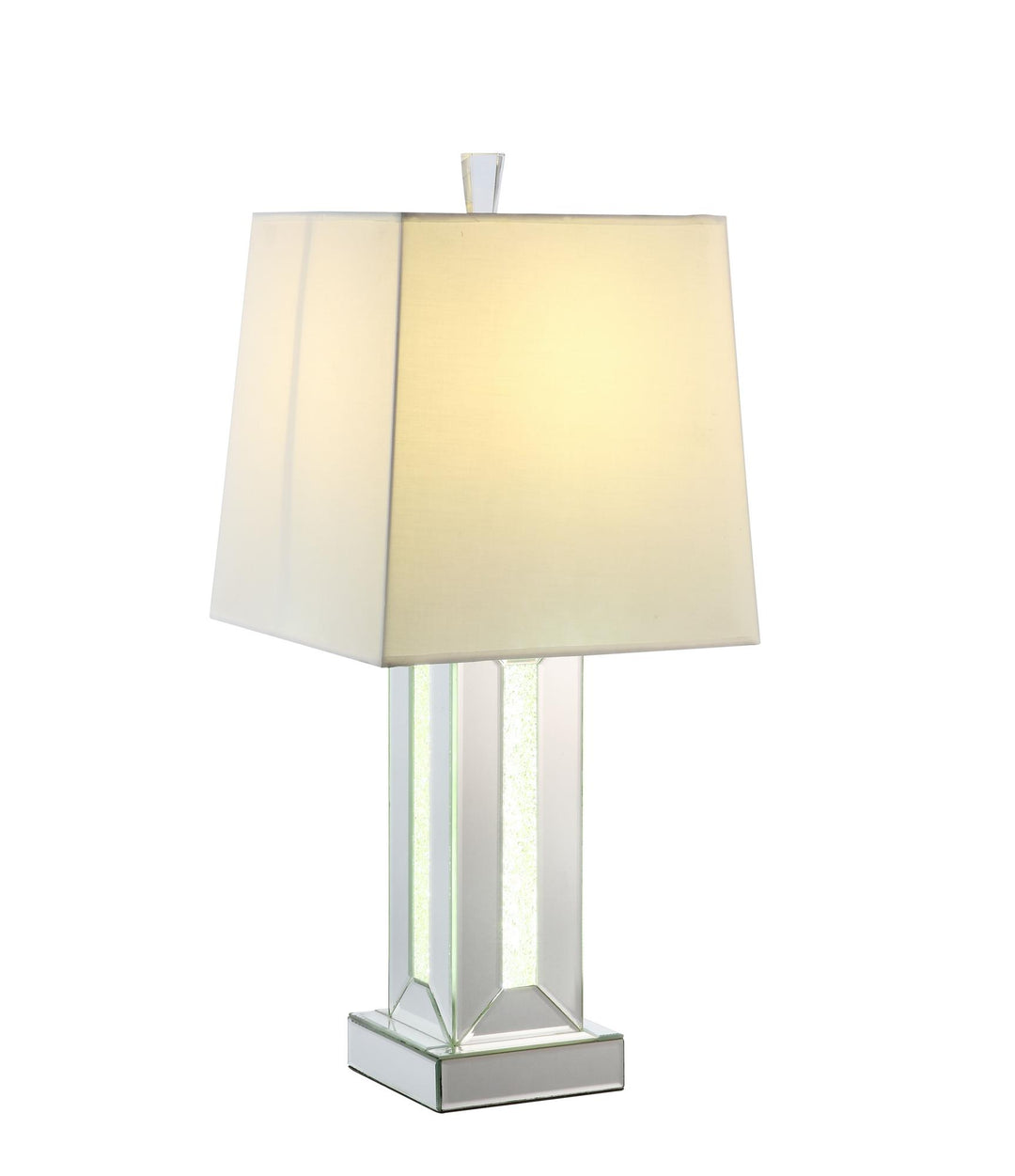 Modern Style Table Lamp - Chrome