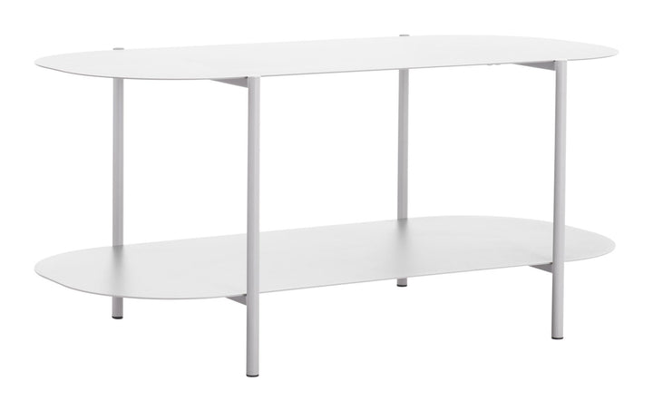 modern look rounded coffee table - Gray
