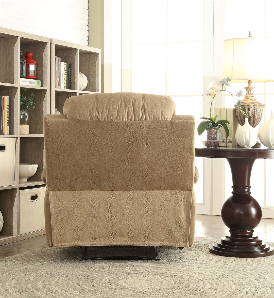 armrest motion recliner  - Light Brown