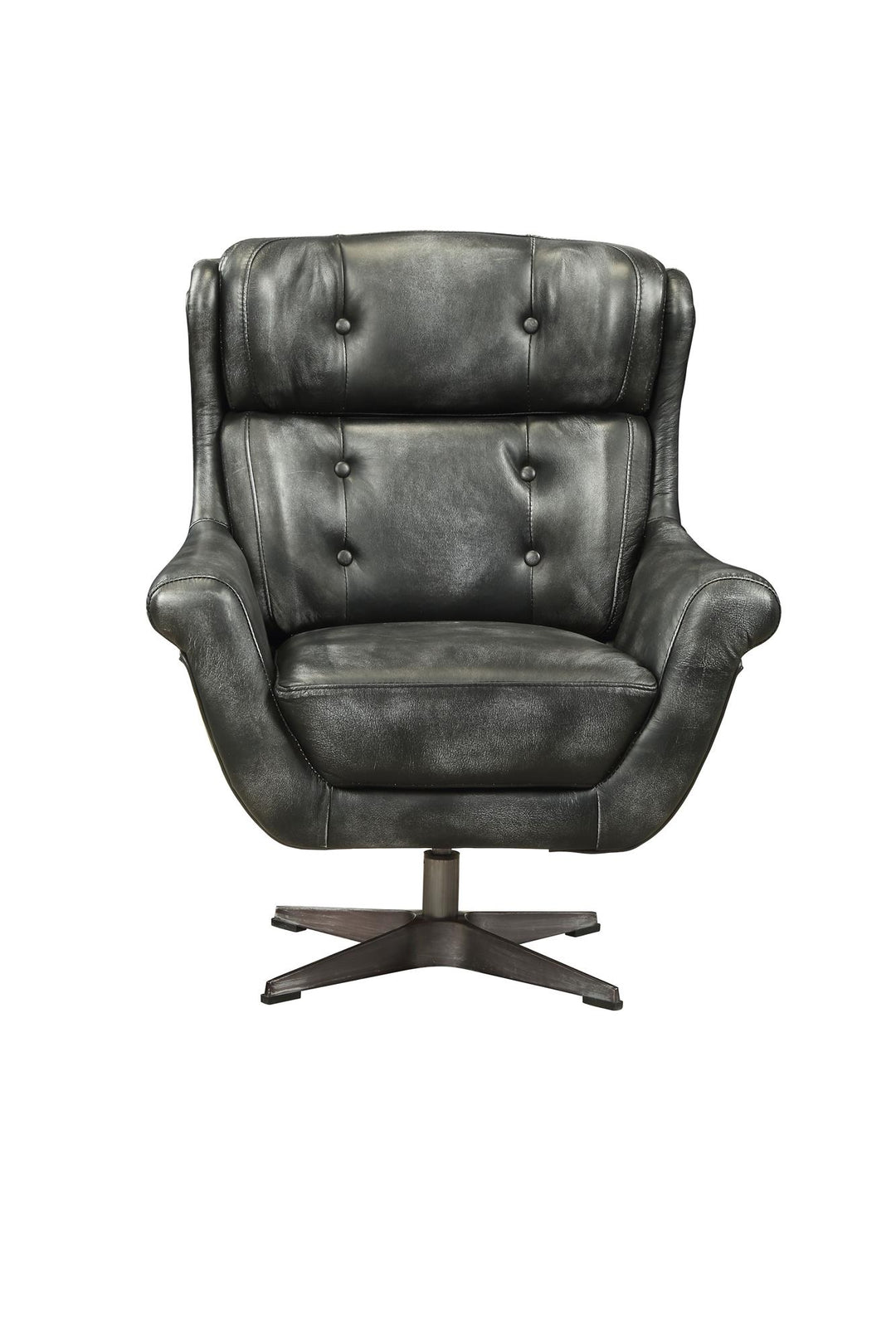 Asotin Accent Chair with Swivel Base - Black