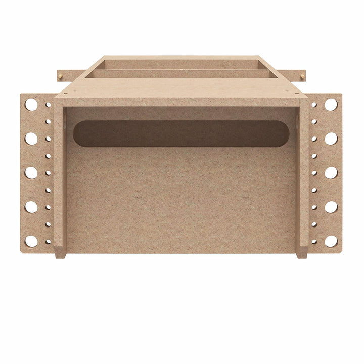 Benford 48" Extra Large Vertical Wall Mount Tool Organizer - Raw Board