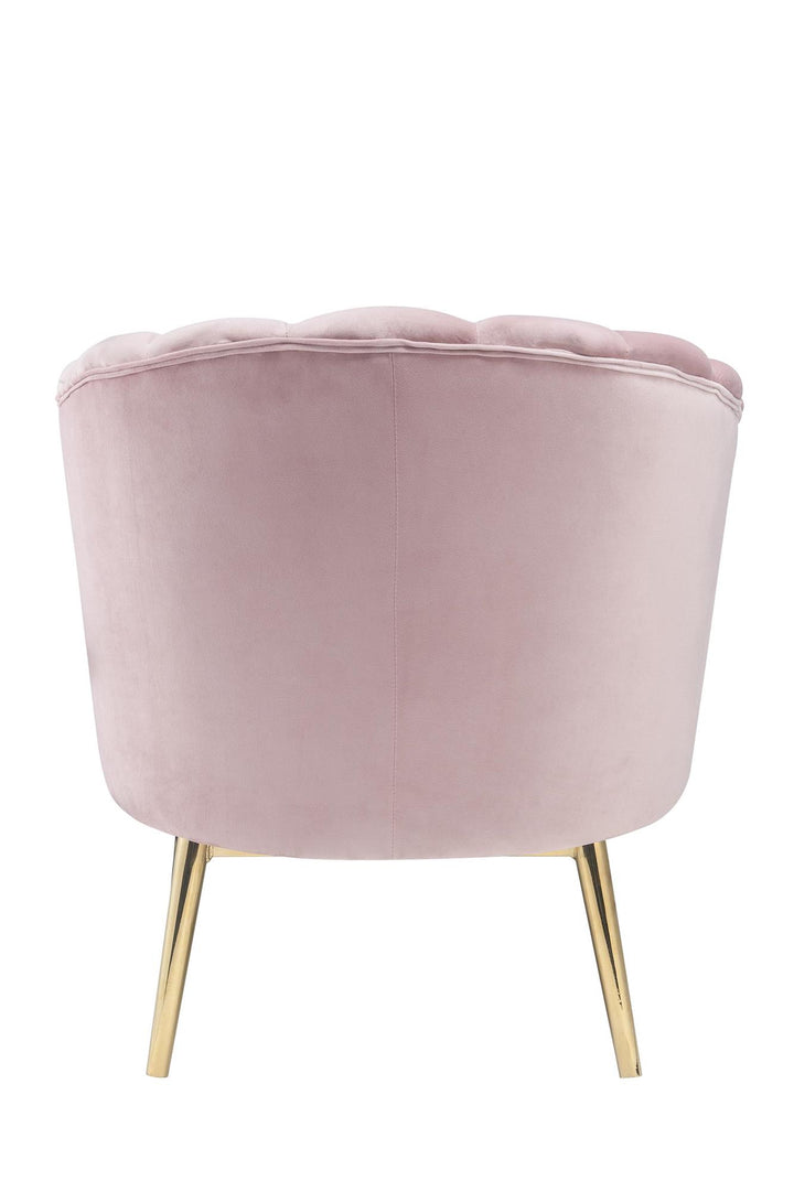 tufted velvet accent chair - Pink