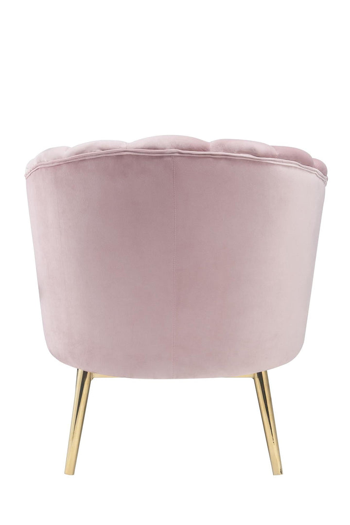 tufted velvet accent chair - Pink