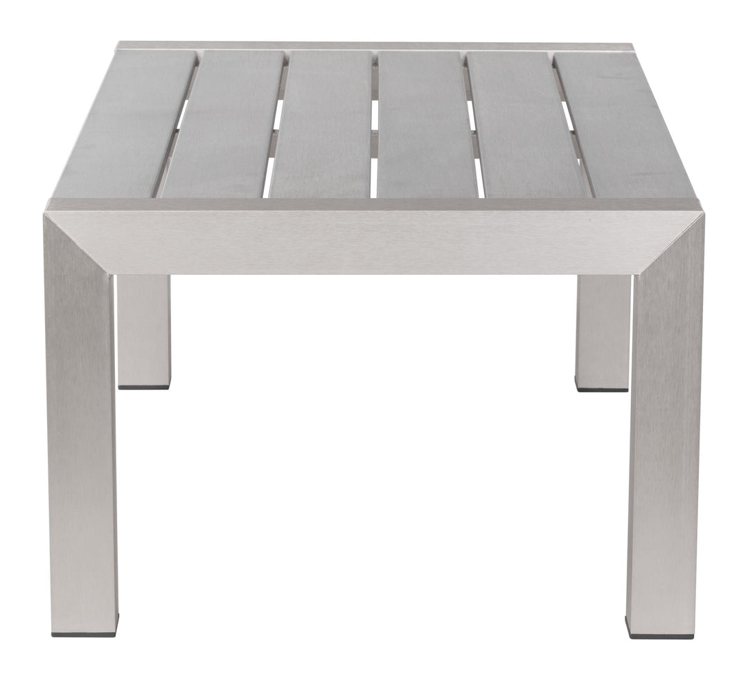 Rectangular tabletop outdoor coffee table - N/A