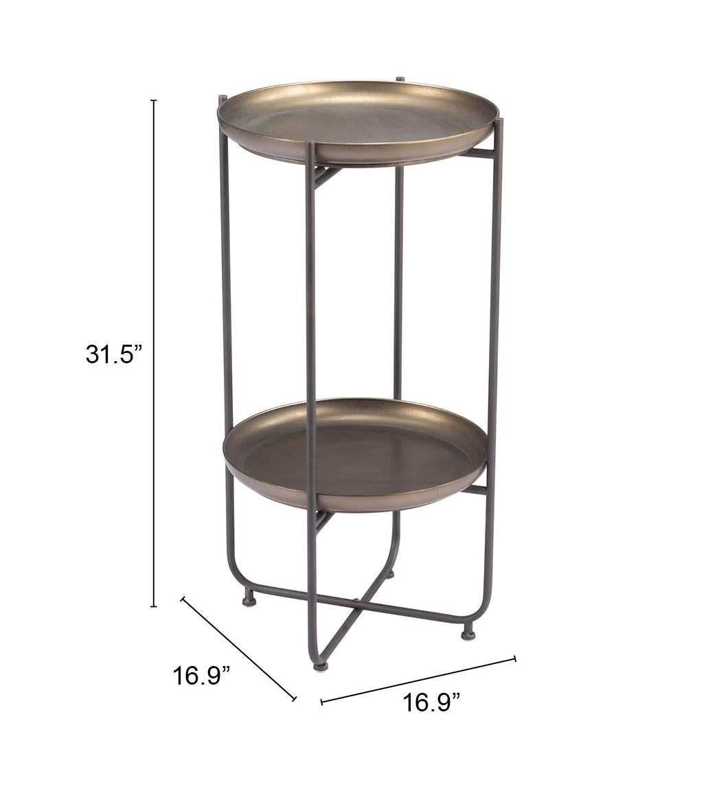 accent table for kitchen - Bronze