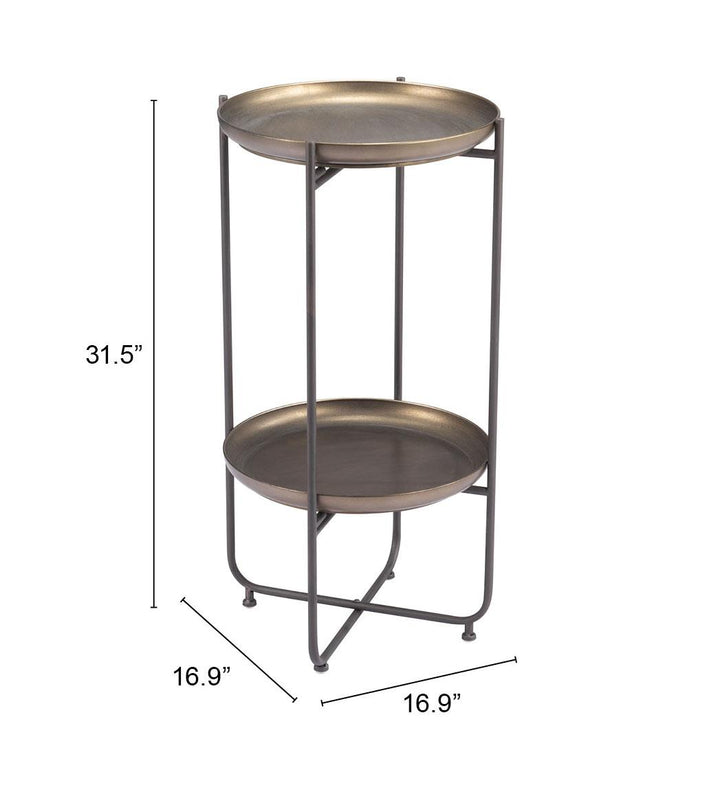 accent table for kitchen - Bronze