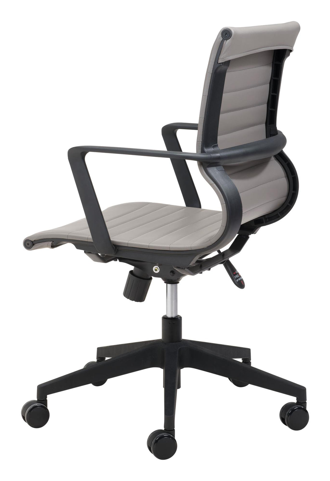Office Chair with polypropylene frame - Gray