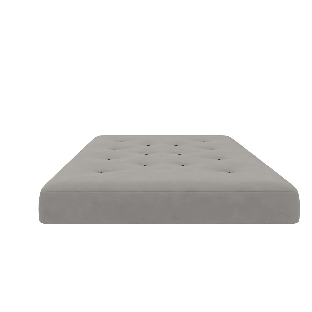 futon with innerspring mattress - Dark Taupe - Full