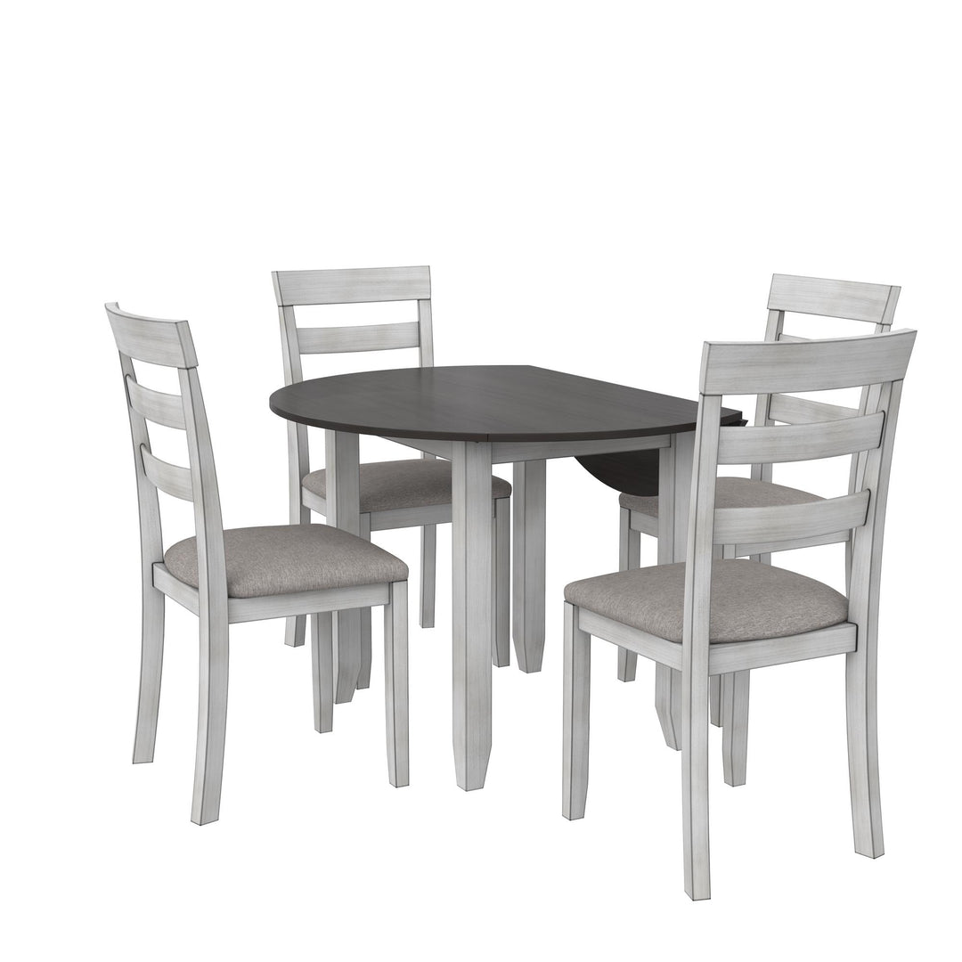 Dining furniture with adjustable table size -  Oyster