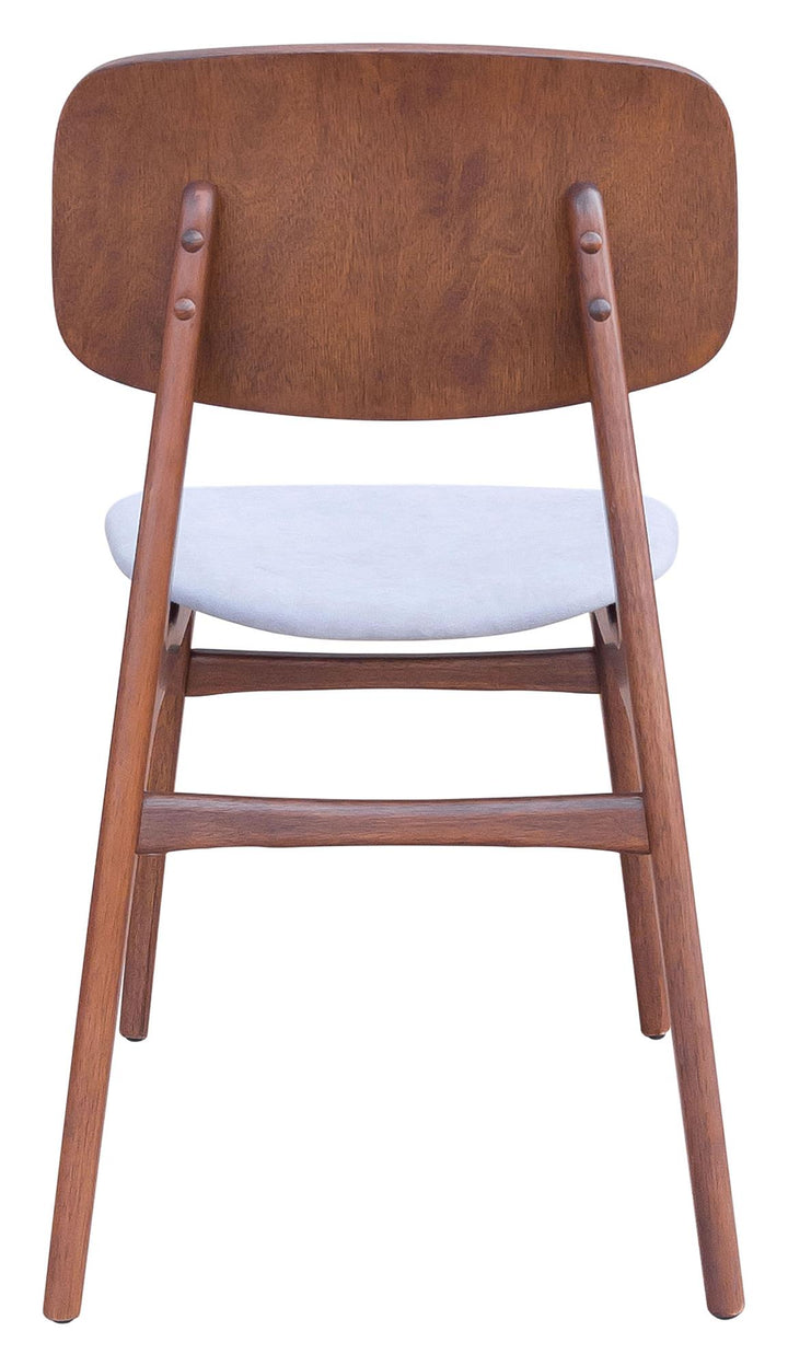 modern dining chair set of 2 - Light Gray