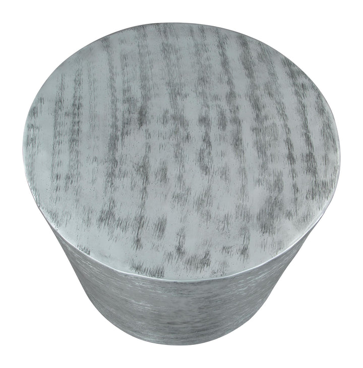 Strong body round coffee table - Silver