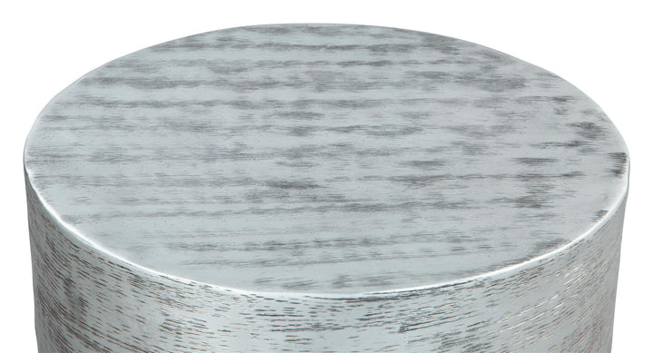 Strong body round coffee table - Silver