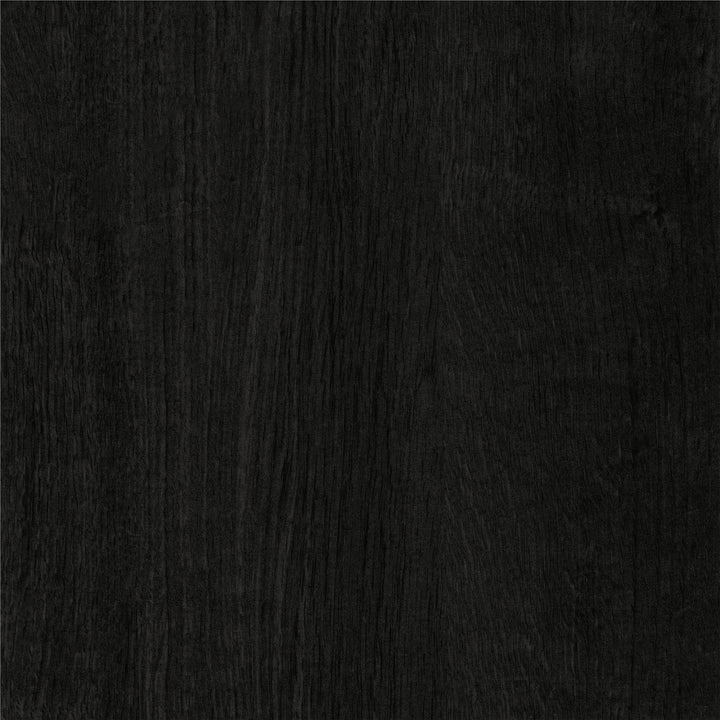 Regal Turntable Stand with 3 Open Cubbies - Black Oak